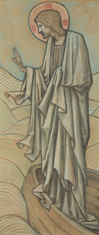 Christ Stilling the Waves by Edward Burne Jones